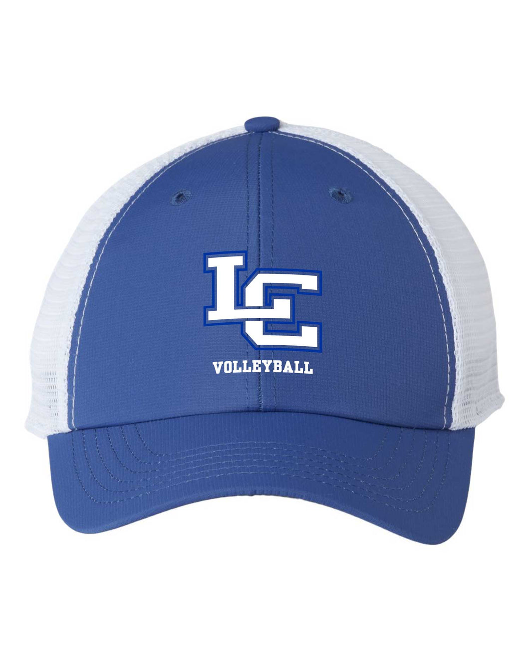 Volleyball Embroidery - Relaxed trucker cap - royal/white