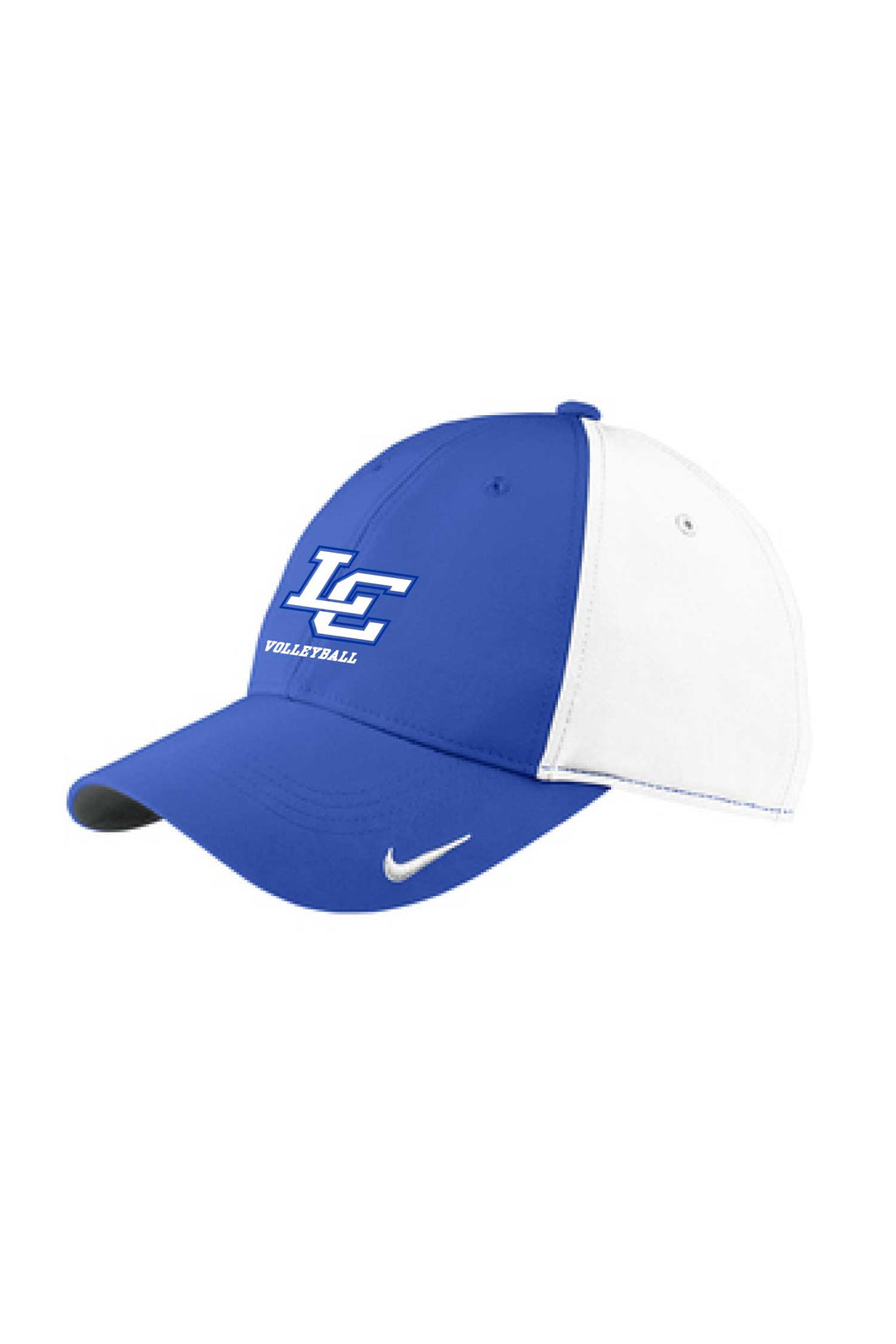 Volleyball Embroidery - Nike Legacy Dri-Fit Cap - Royal/White