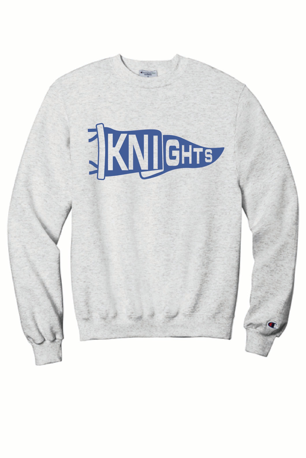 Knights - Champion Crewneck Sweatshirt - Softball - Grey