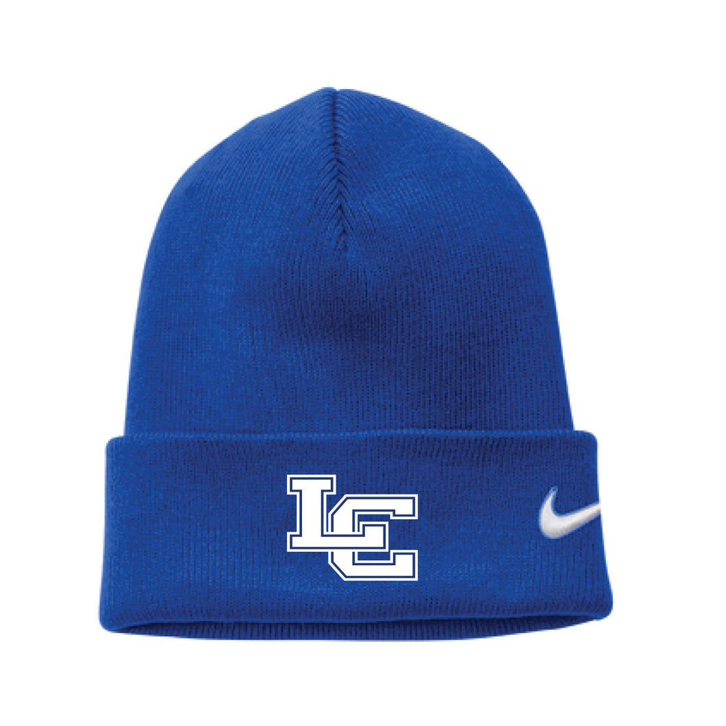 LC Embroidery - Nike Team Cuffed Beanie - Royal - Softball