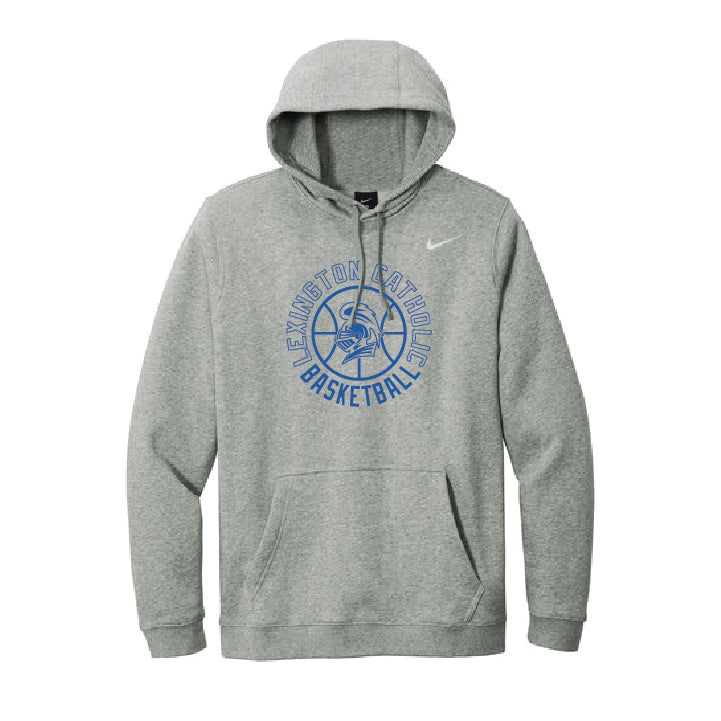 LC Basketball - Nike Club Fleece Hoodie - Grey – LC Sports