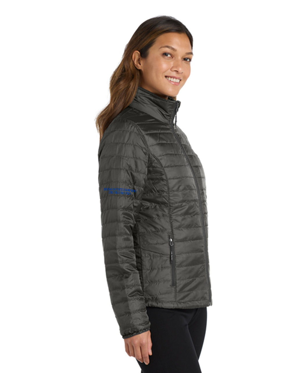 LC Cross Country - Women's Packable Puffy Jacket - Grey