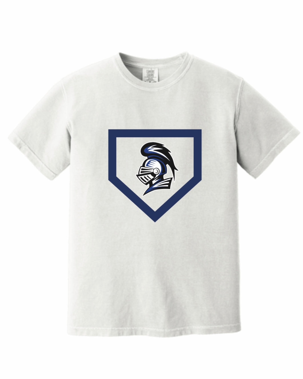 Baseball/Softball Diamond - Comfort Colors T-Shirt - White